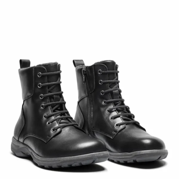 Women boot with lace and zipper 252-26